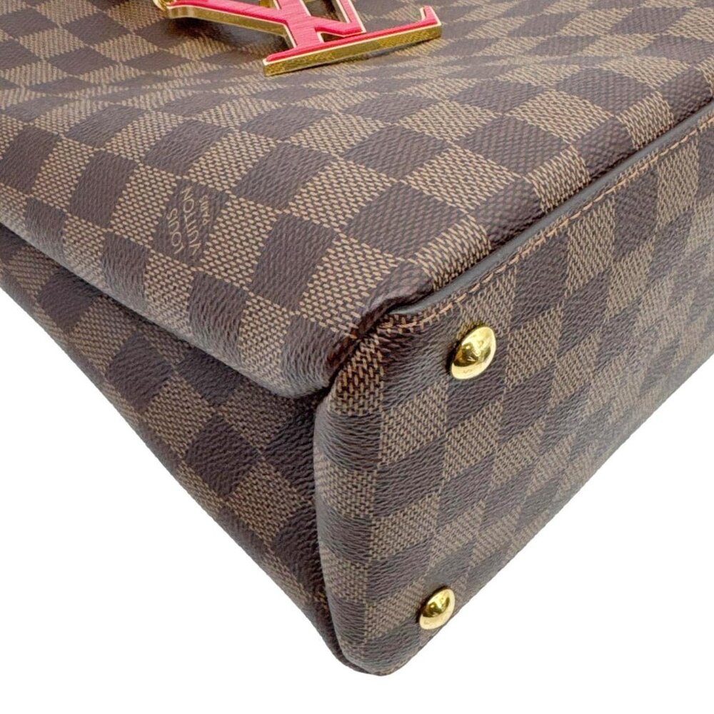 Louis Vuitton  LV Riverside Damier Ebene Tote Bag Brown - Picture 8 of 12